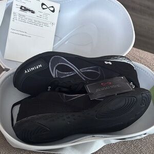 Infinity Black Cheer Shoes